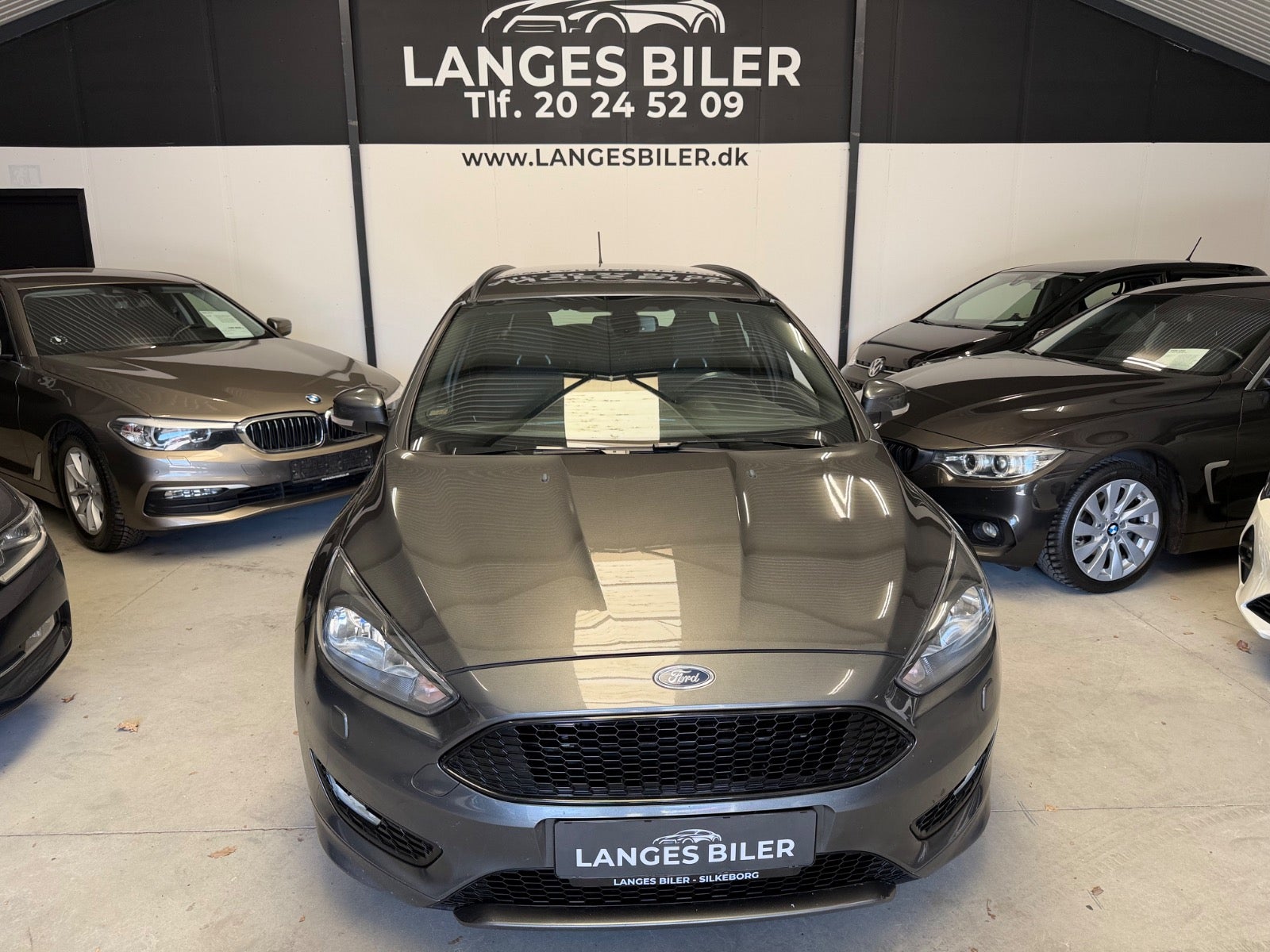 Ford Focus TDCi 120 ST-Line stc. aut. - Find den hos Langes Biler i Silkeborg