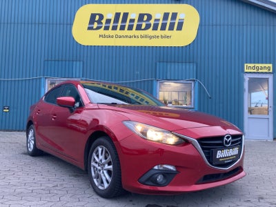 Mazda 3 1,5 SkyActiv-G 100 Vision Benzin modelår 2013 km 119000 Rød nysynet klimaanlæg ABS airbag st