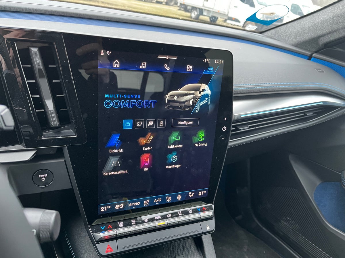 Renault Scenic E-Tech Esprit Alpine Van billede 11