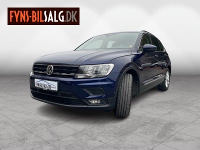 VW Tiguan 1,5 TSi 150 Highline LUX DSG Benzin aut. Automatgear modelår 2020 km 112000 Blåmetal ABS a