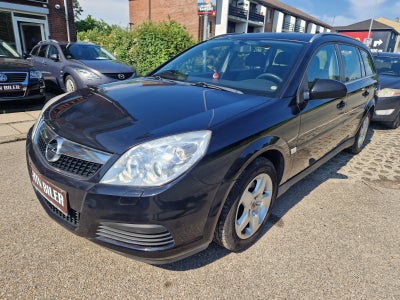 Opel Vectra 2,0 Turbo Elegance Wagon Benzin modelår 2008 km 130000 Sortmetal træk nysynet klimaanlæg