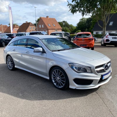 Mercedes CLA200 d 2,2 AMG Line Shooting Brake Diesel modelår 2016 km 199000 Sølvmetal træk klimaanlæ