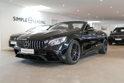 Mercedes S63 4,0 AMG Cabriolet aut. 4Matic+ 2d