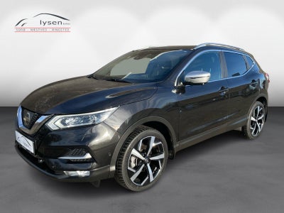 Nissan Qashqai 1,2 Dig-T 115 Tekna+ Benzin modelår 2018 km 61000 Sortmetal ABS airbag, 19" Alufælge,