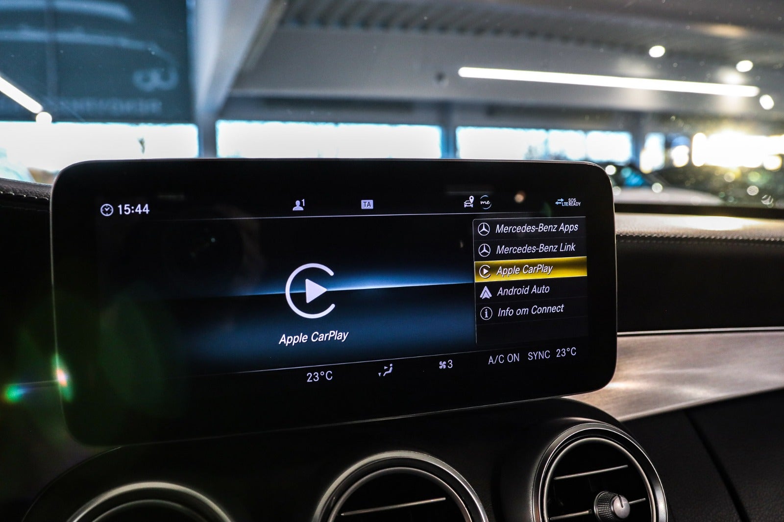 Billede af Mercedes C220 d 2,0 AMG Line Night Edition stc. aut.