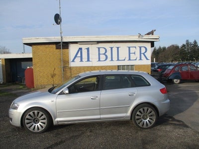 Audi A3 1,6 Ambiente Sportback Benzin modelår 2004 km 250000 ABS airbag,  bemærk bilens pris er med 