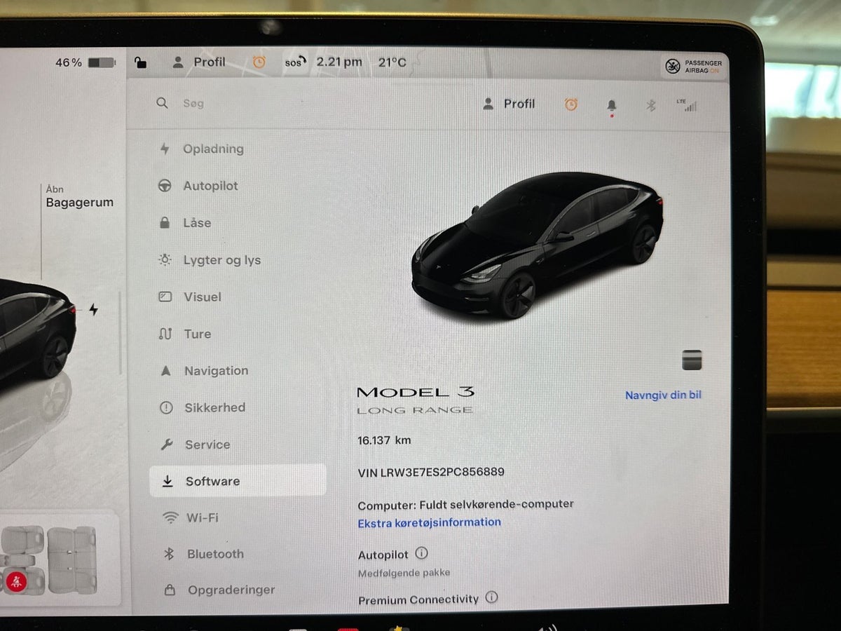 Tesla Model 3 Long Range AWD billede 18