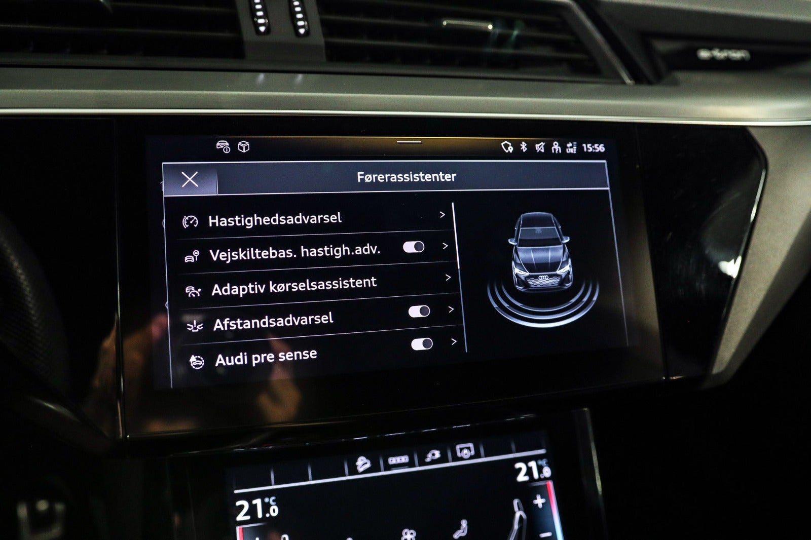 Billede af Audi Q8 e-tron 55 S-line Sportback quattro