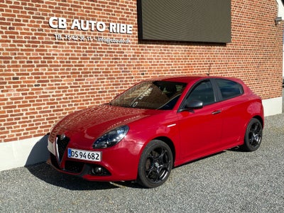 Alfa Romeo Giulietta 1,4 M-Air 150 Super Benzin modelår 2016 km 129000 Rød træk ABS airbag centrallå