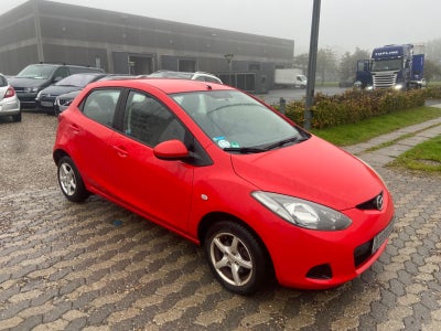 Mazda 2 1,3 Advance Benzin modelår 2008 km 185000 Rød nysynet ABS airbag startspærre servostyring, n