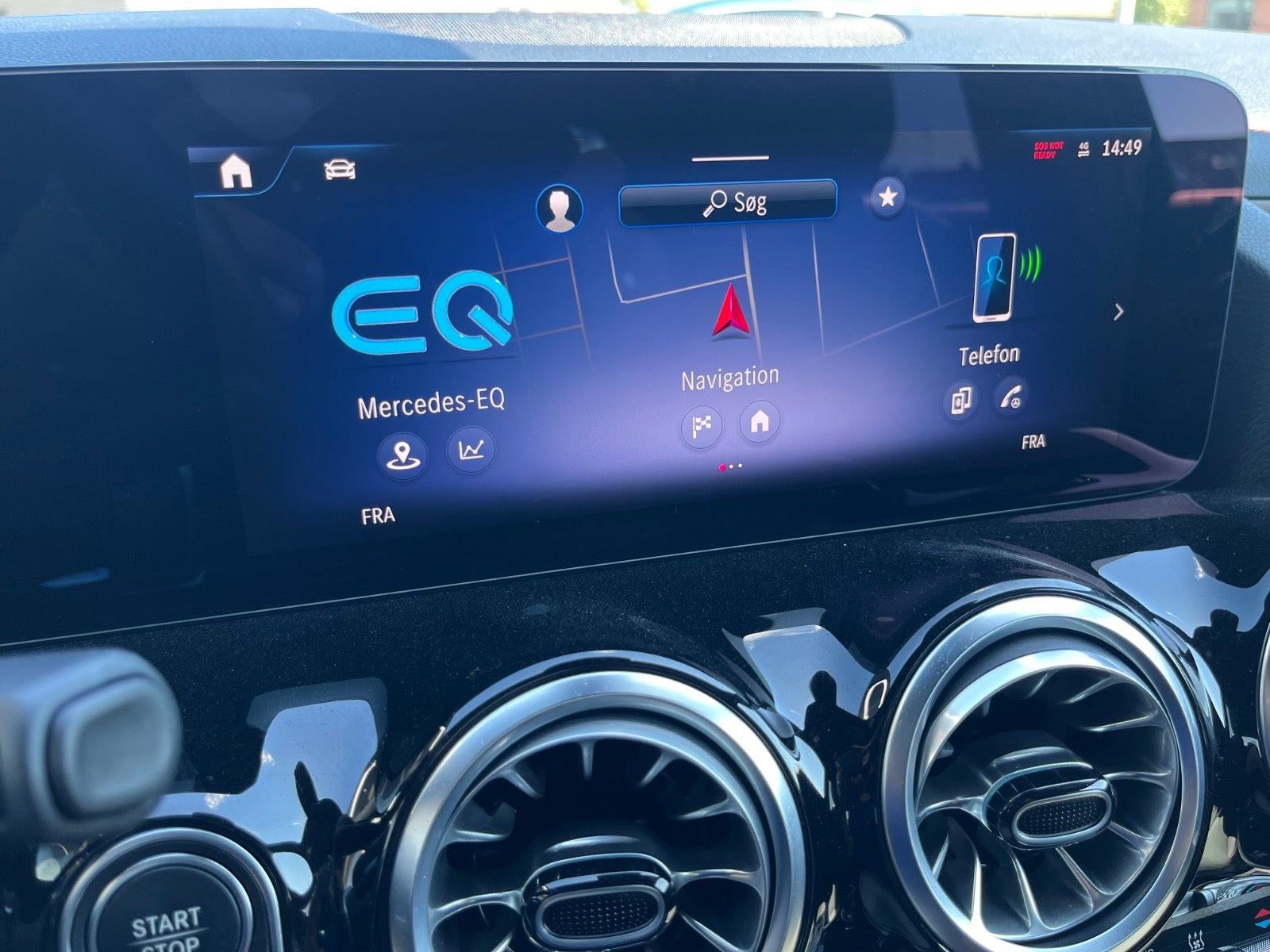 Billede af Mercedes EQA350  AMG Line 4Matic