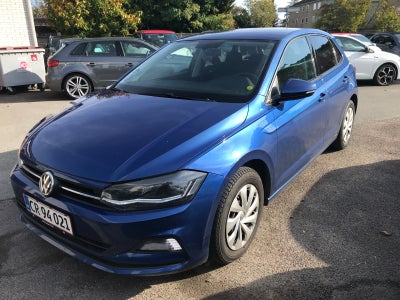 VW Polo 1,0 TSi 115 Comfortline DSG Benzin aut. Automatgear modelår 2019 km 149000 Blåmetal træk kli