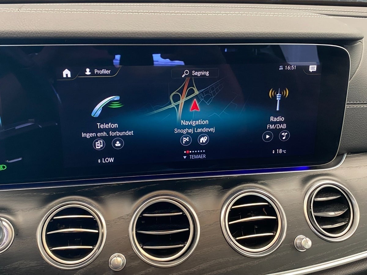 Billede af Mercedes E300 de 2,0 AMG Line stc. aut. 4Matic