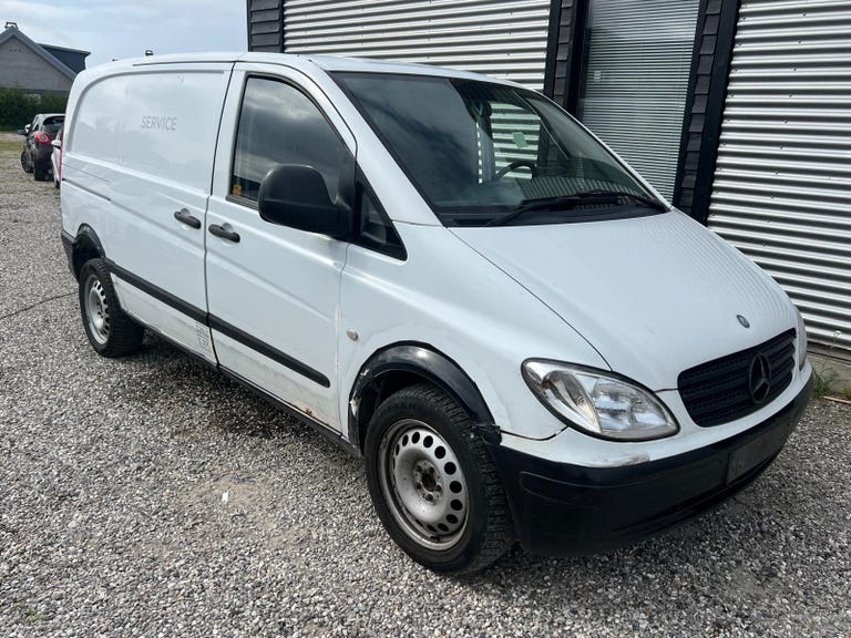 Mercedes Vito 109 CDi Kassevogn XL
