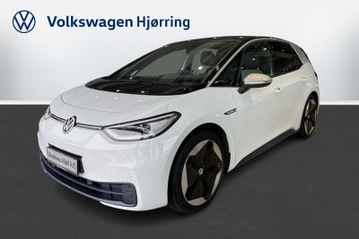 VW ID.3  1ST Max Pro Performance El aut. Automatgear modelår 2021 km 54000 Hvidmetal ABS airbag star