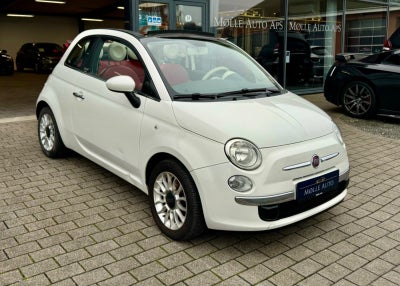 Fiat 500C 1,2 Lounge MTA Benzin aut. Automatgear modelår 2011 km 185000 nysynet ABS airbag centrallå