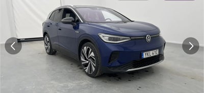 VW ID.4  Pro Performance 1ST Max El aut. Automatgear modelår 2021 km 49000 Blåmetal nysynet klimaanl