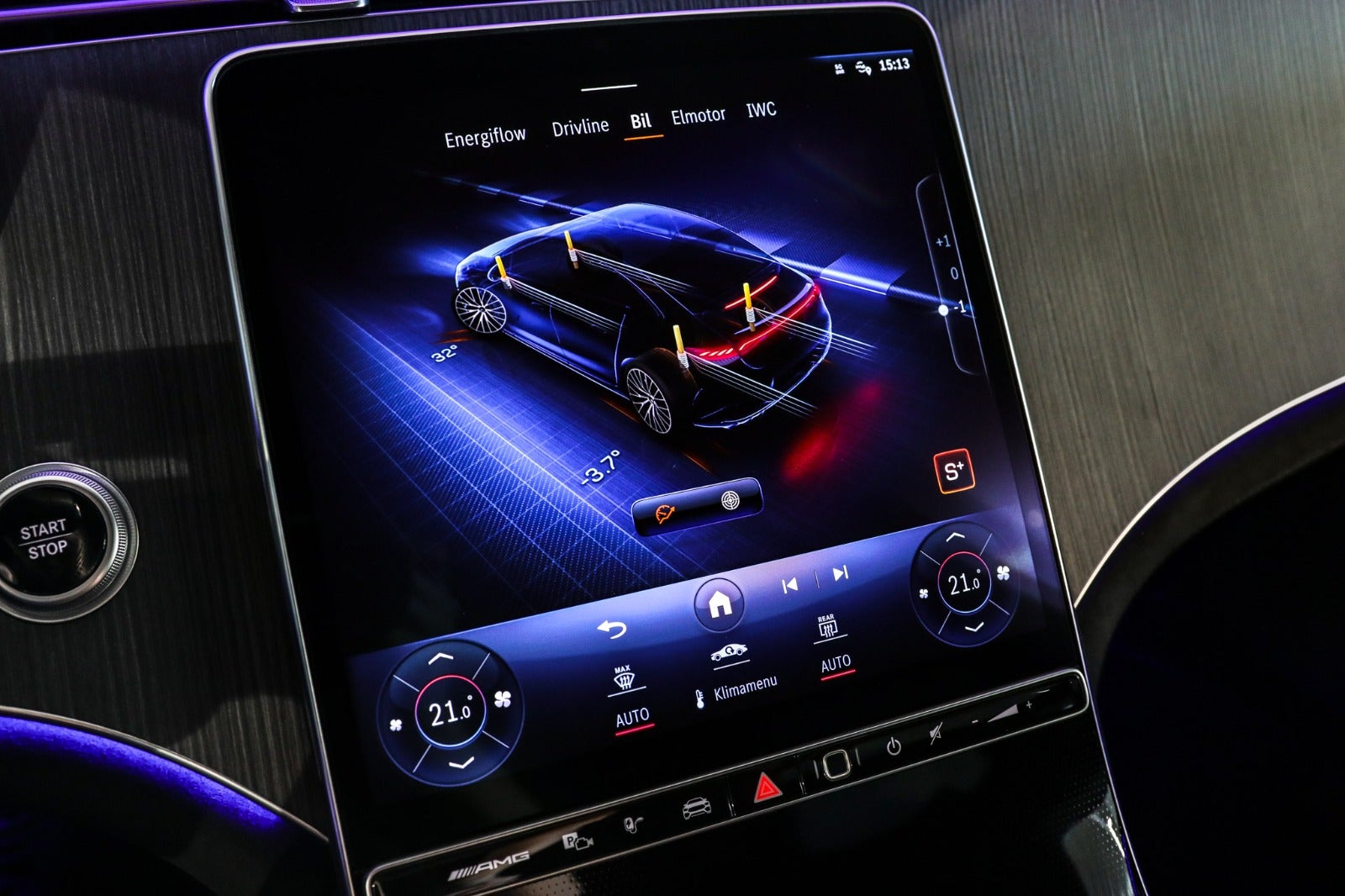 Billede af Mercedes EQE53  AMG 4Matic+