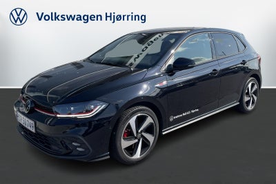 VW Polo 2,0 GTi DSG Benzin aut. Automatgear modelår 2023 km 10900 Sortmetal ABS airbag startspærre s