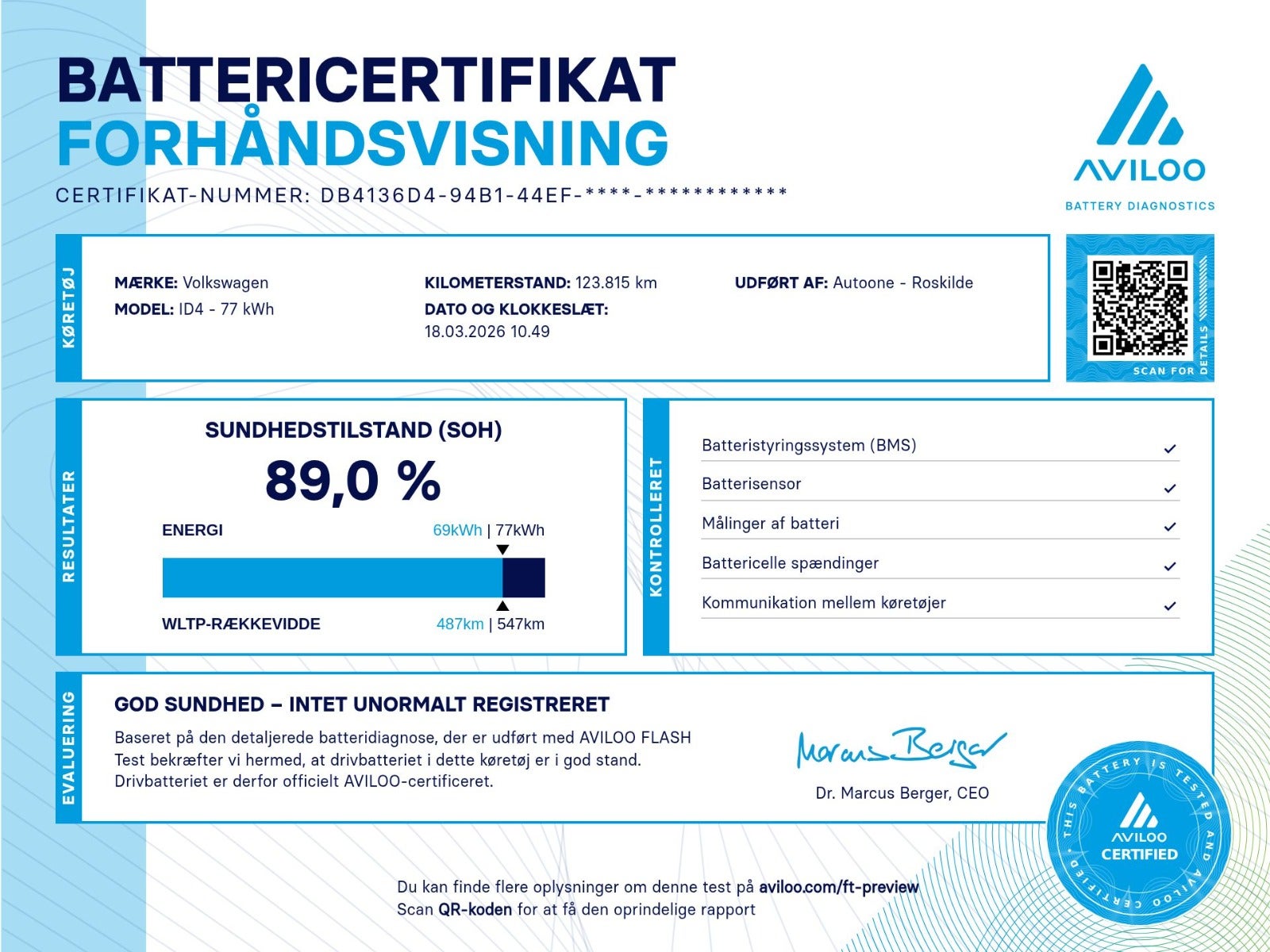 Billede af VW ID.4 77 1ST Pro Performance