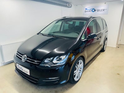 VW Sharan 2,0 TDi 184 Highlline DSG 7prs Diesel aut. Automatgear modelår 2016 km 217000 klimaanlæg A