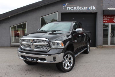 Dodge RAM 1500 3,0 EcoDiesel Laramie Crew Cab aut. Diesel aut. Automatgear modelår 2016 Sort km 1970