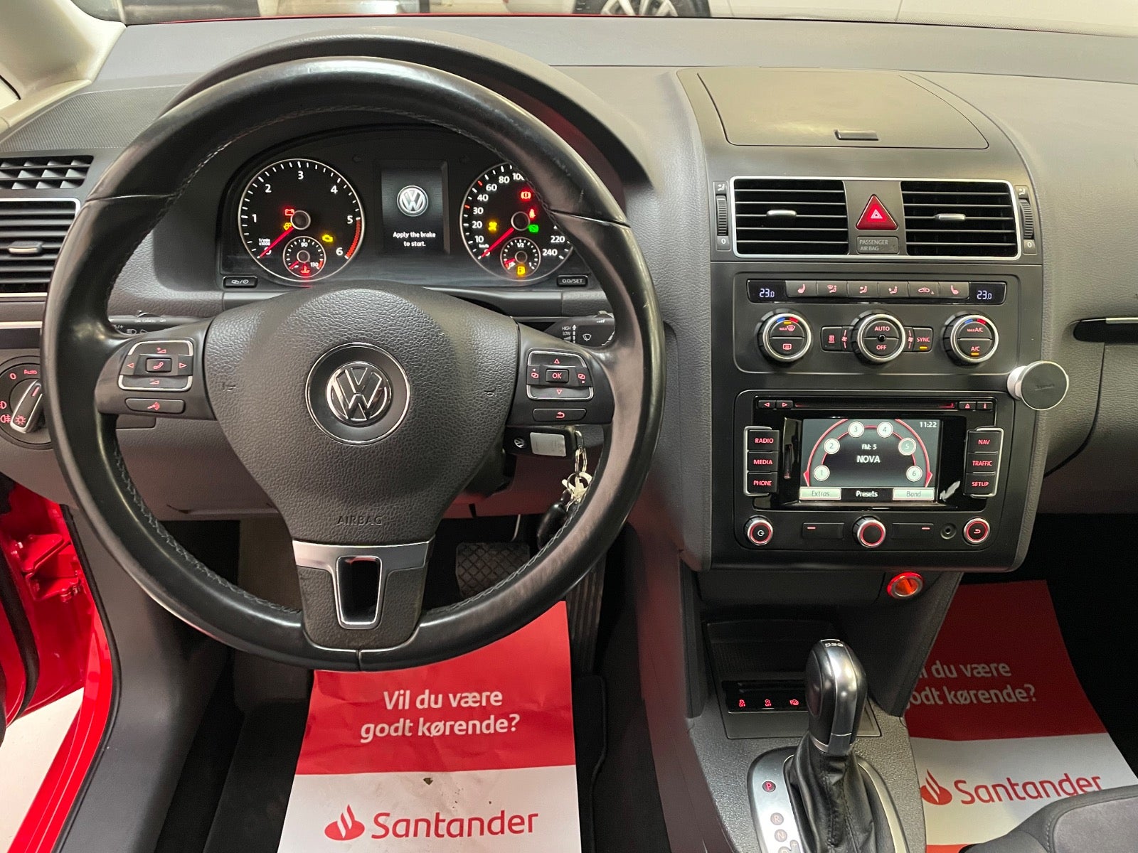 Billede af VW Touran 2,0 TDi 140 Highline DSG BMT Van