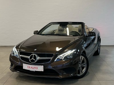 Mercedes E350 3,0 BlueTEC Cabriolet aut. 2d
