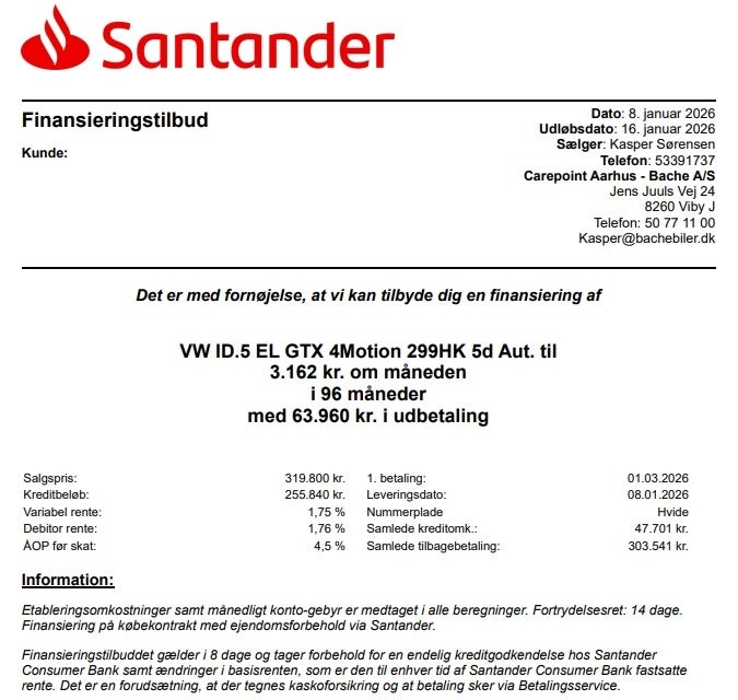 Billede af VW ID.5 77 GTX 4Motion