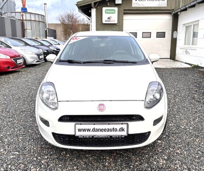 Fiat Punto 1,3 MJT 85 Spring Diesel modelår 2013 km 212000 Hvidmetal træk nysynet ABS airbag alarm c
