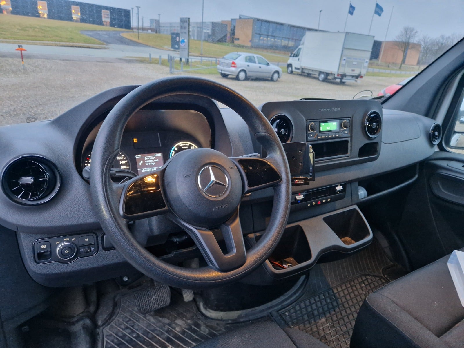 Billede af Mercedes eSprinter 312  A2 Kassevogn 3p