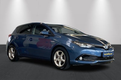 Toyota Auris 1,8 Hybrid H2 Comfort CVT Benzin aut. Automatgear modelår 2016 km 137000 Blåmetal træk 