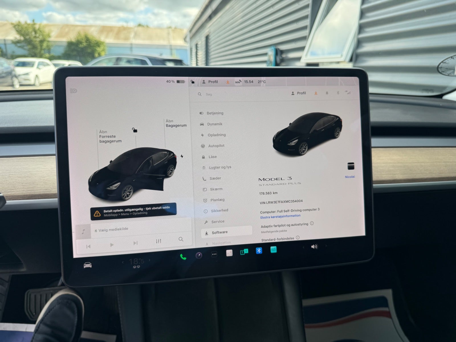 Billede af Tesla Model 3  Standard Range+ RWD