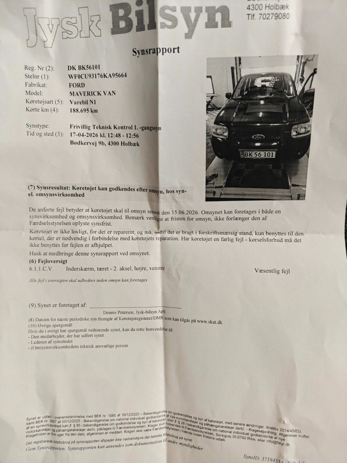 Billede af Ford Maverick 3,0 XLT aut. Van