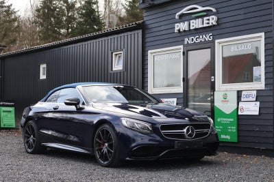Mercedes S63 5,5 AMG Cabriolet aut. 4Matic 2d