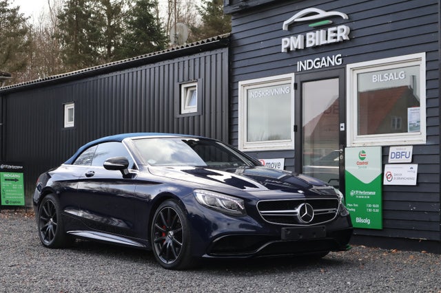 Mercedes S63 5,5 AMG Cabriolet aut. 4Matic