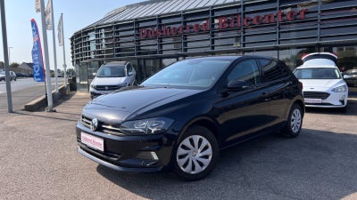 VW Polo 1,0 TSi 95 Comfortline DSG Benzin aut. Automatgear modelår 2019 km 88000 Sortmetal klimaanlæ