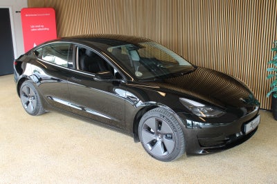 Tesla Model 3  RWD El aut. Automatgear modelår 2022 km 18000 Sort ABS airbag, ⭐️ Årets brugtbil 2022