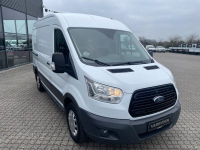 Ford Transit 350 L3 Van 2,0 TDCi 170 Trend H2 RWD d Diesel modelår 2017 Hvid km 259000 træk ABS airb