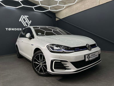 VW Golf VII 1,4 GTE DSG Benzin aut. Automatgear modelår 2017 km 96000 Hvid nysynet klimaanlæg ABS ai