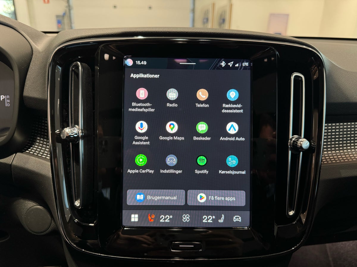 Volvo EX40 Extended Range Black Edition billede 17