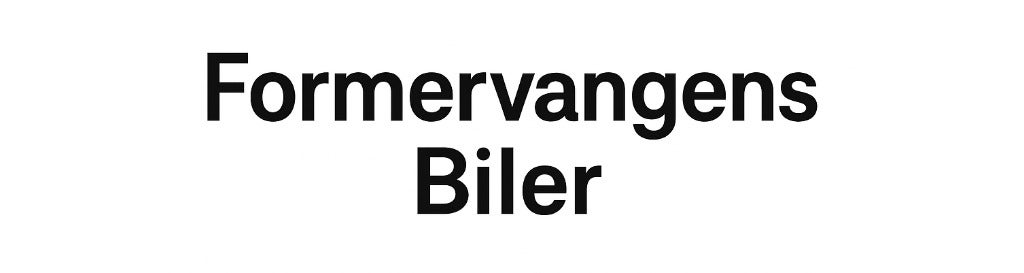 Formervangens Biler ApS logo