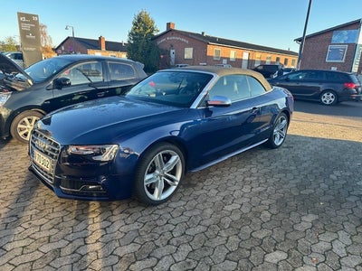 Audi S5 3,0 TFSi Cabriolet quattro S-tr. Benzin 4x4 4x4 aut. Automatgear modelår 2013 km 168000 Blåm