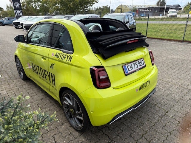 Fiat 500e la Prima Cabrio