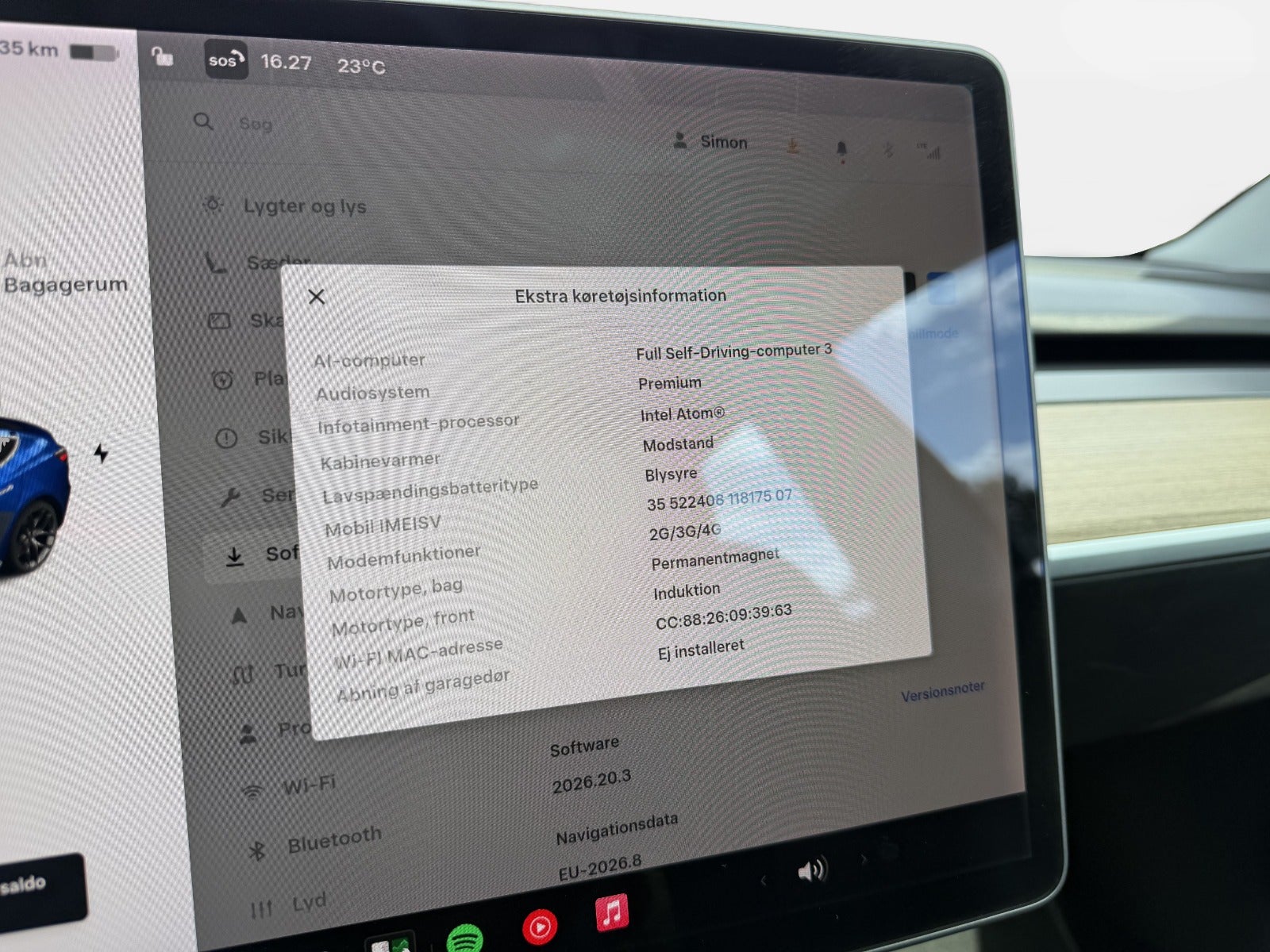 Billede af Tesla Model 3  Performance AWD