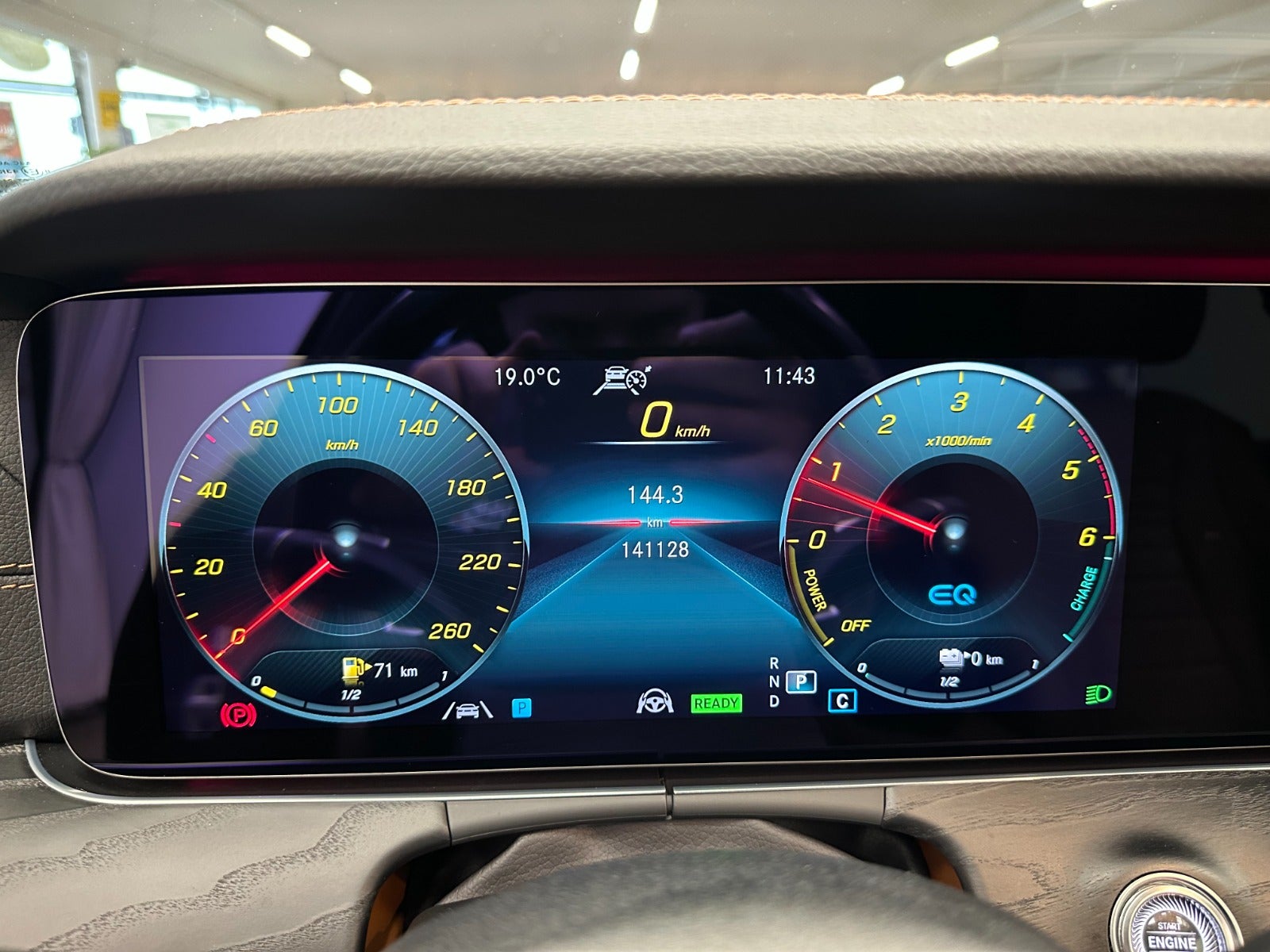 Billede af Mercedes E300 de 2,0 AMG Line stc. aut.