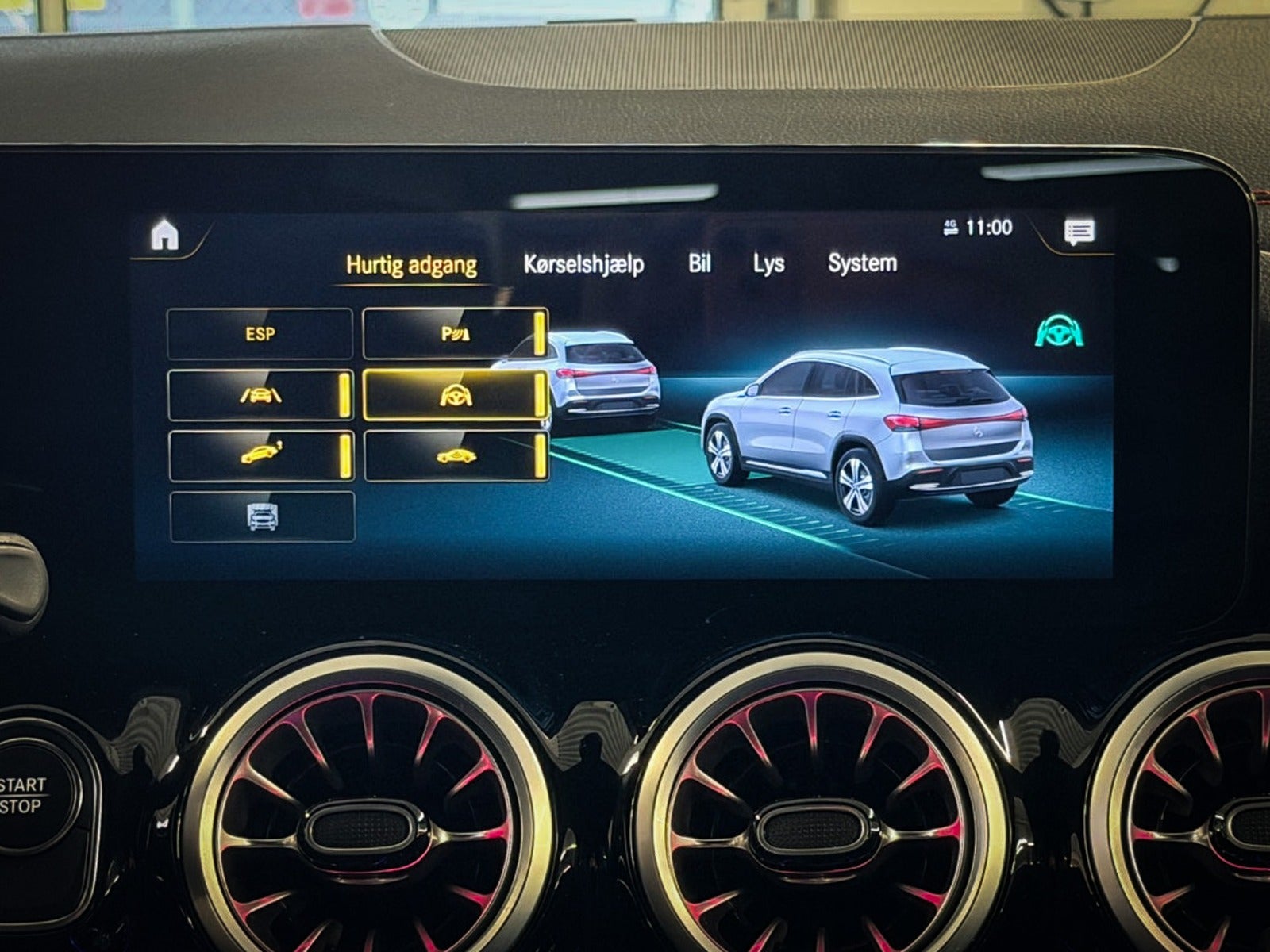 Billede af Mercedes EQA250+ AMG Line