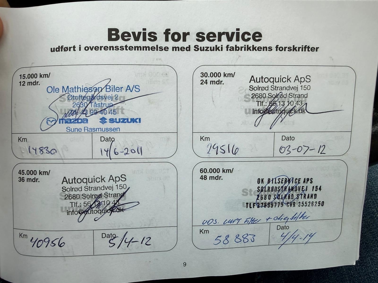 Billede af Suzuki SX4 1,6 CombiBack GL