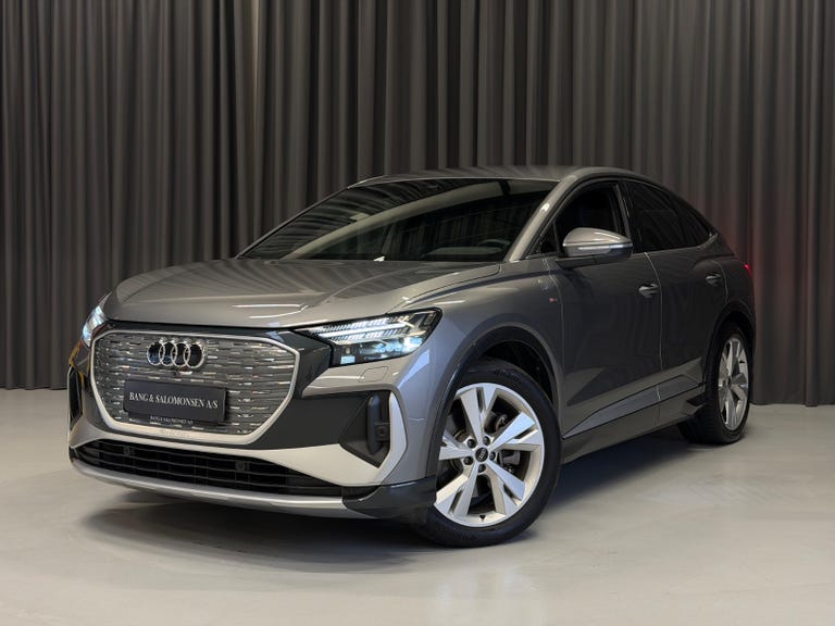 Audi Q4 e-tron S-line Sportback quattro
