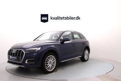 Audi Q5 50 TFSi e Prestige quattro S-tr. Benzin 4x4 4x4 aut. Automatgear modelår 2021 km 79000 Blåme